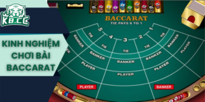 kinh nghiệm chơi bài baccarat